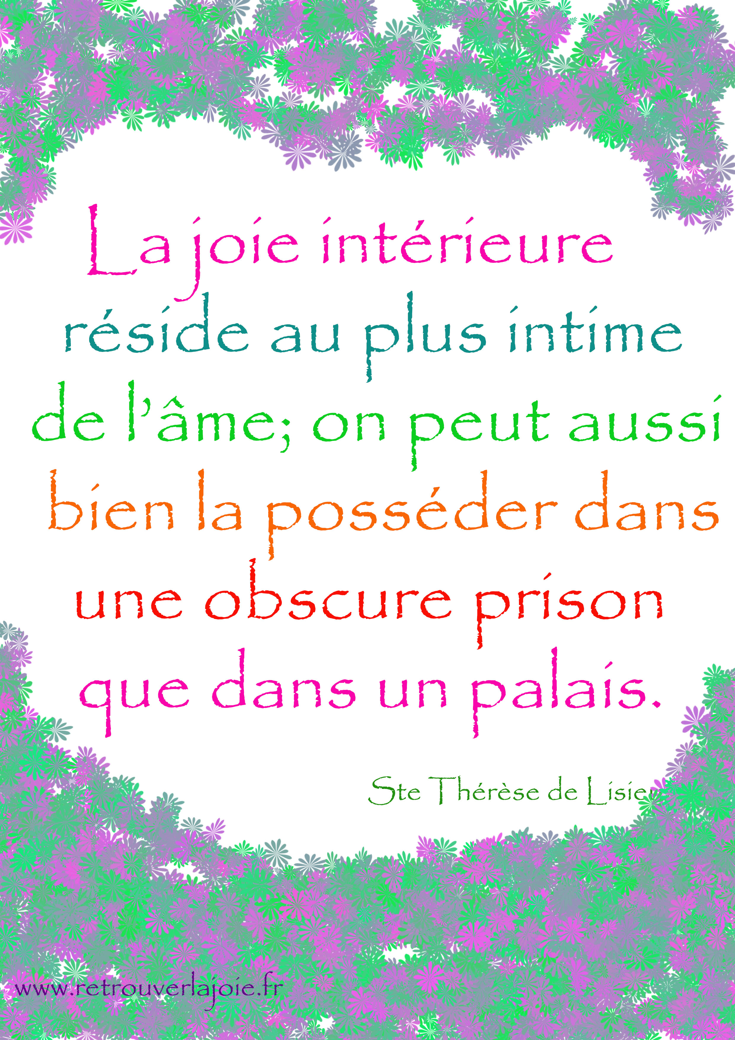 Citation Therese De Lisieux Un Reve Pour Une Vie